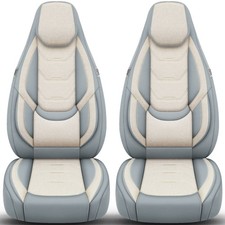 Schonbezüge Sitzbezüge für Smart #5 Bj ab 2025 in Grau/Beige H3