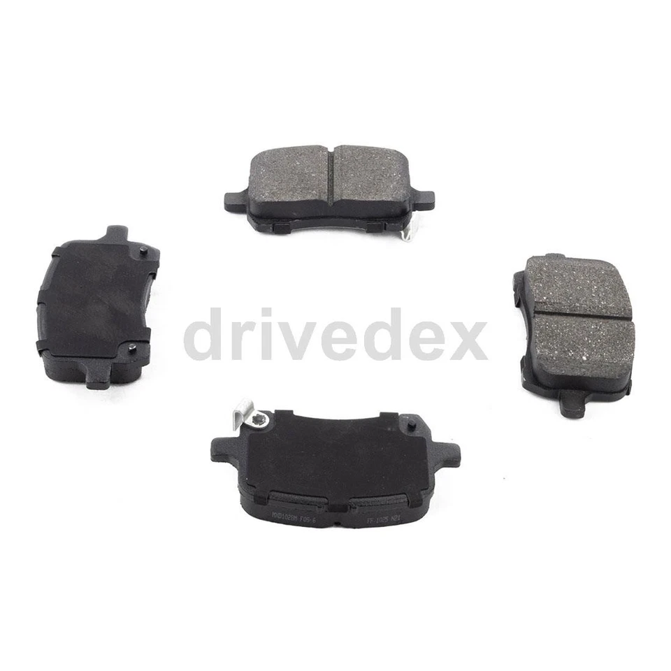 Front Rear Semi-Metallic Brake Pads & Shoes For 2005 2006 2007 Chevrolet Cobalt_ - Изображение 2 из 4
