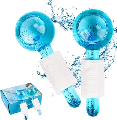 Facial Ice Globes,Eisroller Gesicht Facial Roller Massagegeräte, Kühlende M