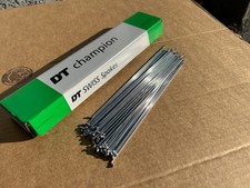 57 Custom Polished DT Swiss Champion 2.0 234mm J-Bend Spokes