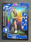 2025-26 Topps Chrome Stephen Curry Clutch Gene Blue Refractor /150