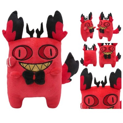 Hazbin Hotel Alastor Cursed Cat Cosplay Plush Toys Stuffed Doll Kids Xmas Gifts
