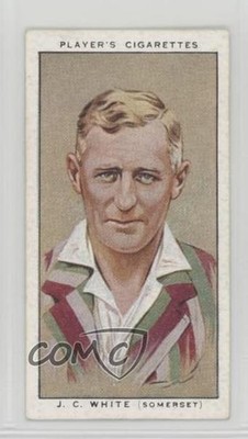 1934 Player's Cricketers Tobacco John White #33 0s07