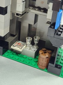 LEGO 1993 Vintage Castle: Majisto's Magical Workshop 6048 Wizard Dragon Knight 