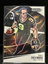 2025 Prizm Black Drew Brees Manga Case Hit SSP NO RESERVE FREE SHIP