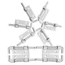 3 Pack Spring Latch Lock Spring.loaded Lockable Bolt Door Cabinet