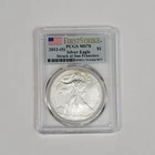 2012-(S) $1 American Silver Eagle PCGS MS70 First Strike Struck At San Francisco