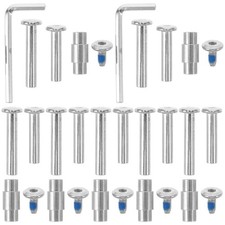 1 Set Roller Skate Axles: Inline Skate Axle Screws Replacement Kit Mounting