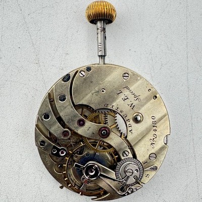 Antique Patek Philippe W.E.L. Special Hunter Pocket Watch Movement Swiss