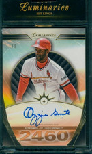 2024 TOPPS luminaries baseball Ozzie Smith Hit Kings Autographs【1/1】 St. Louis C