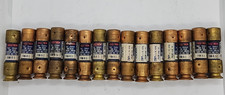Lot of 15 - FUSETRON FRN-R-5 250V 5A DUAL-ELELMENT TIME-DELAY FUSE MC-3 