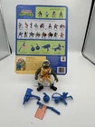 Vintage Mutant Military Lieutenant Leo 100% Complete w Card back original 1991