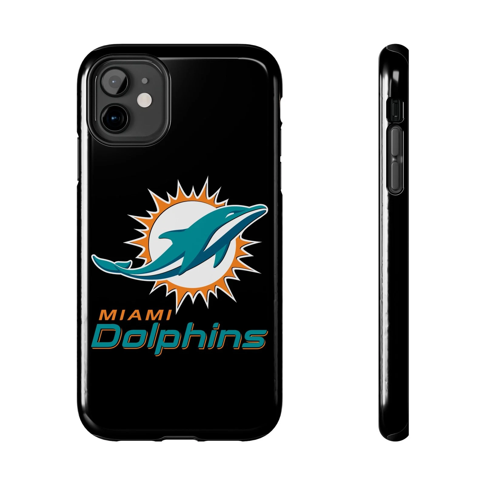 Miami Dolphins Tough Phone Case for iPhone