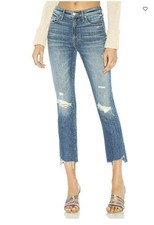 Mother The Insider Crop Step Chew Better When It's Wrong Distressed Jeans 25