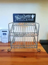 Rustic Chicken Wire K-Cup Holder Caddy Coffee Pod Storage Basket Farmhouse Decor