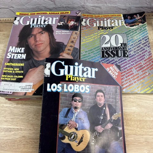 Vintage guitar player magazines complete 1987