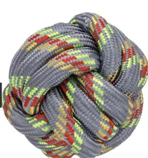 Greenbrier Kennel Club Colorful Rope Dog Toy 2.75x2.75x2.75 in