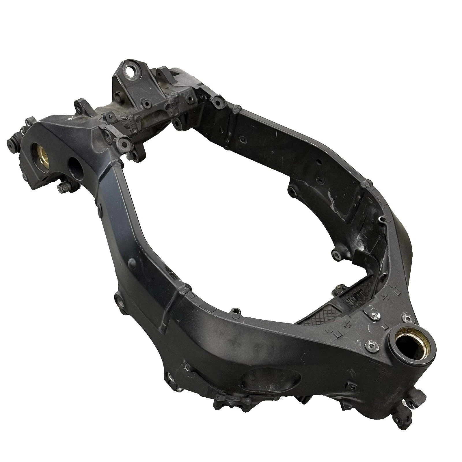 2005 2006 SUZUKI GSXR 1000 Telaio Struttura Scocca Principale Nero Stock Dritto