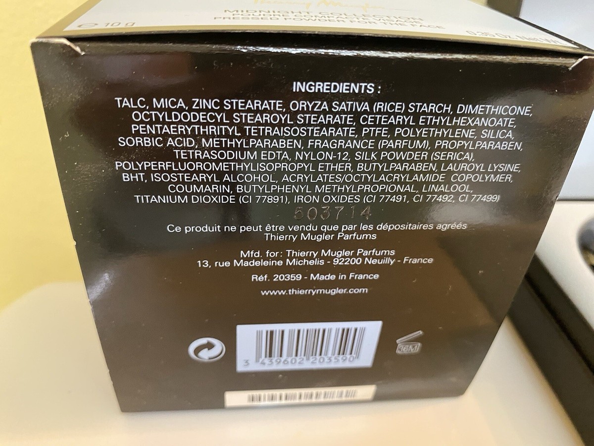 Thierry Mugler ANGEL Midnight Collection scented face powder Thierry Mugler ANGEL Midnight Collection scented face powder