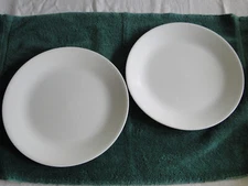 Set of 2 Corning Corelle WINTER FROST WHITE Pattern 10¼" Dinner Plates