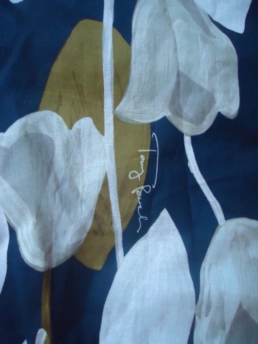 NWT Tory Burch Tulip Print Cotton Dress Size 4 - Picture 3 of 12
