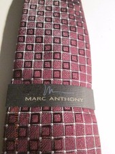 Men's Marc Anthony neck tie Burgundy New with tags