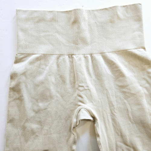 SET ACTIVE Sculptflex Power High Rise Compression Athletic Leggings Oat Milk M - 第 6/9 張圖片
