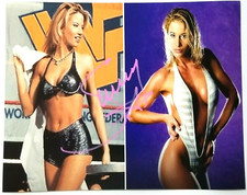 Sunny Tammy Lynn Sytch SIGNED 8x10 Photo Wrestling WWE WWF WCW ECW