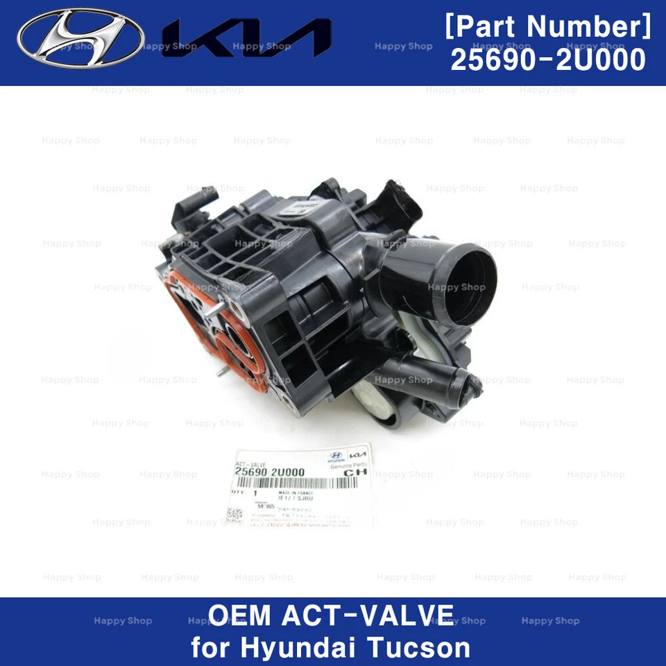 256902U000 Genuine OEM ACT-VALVE for Hyundai Tucson 2015-2018 Kia Seltos 19-22 - Image 2 of 3