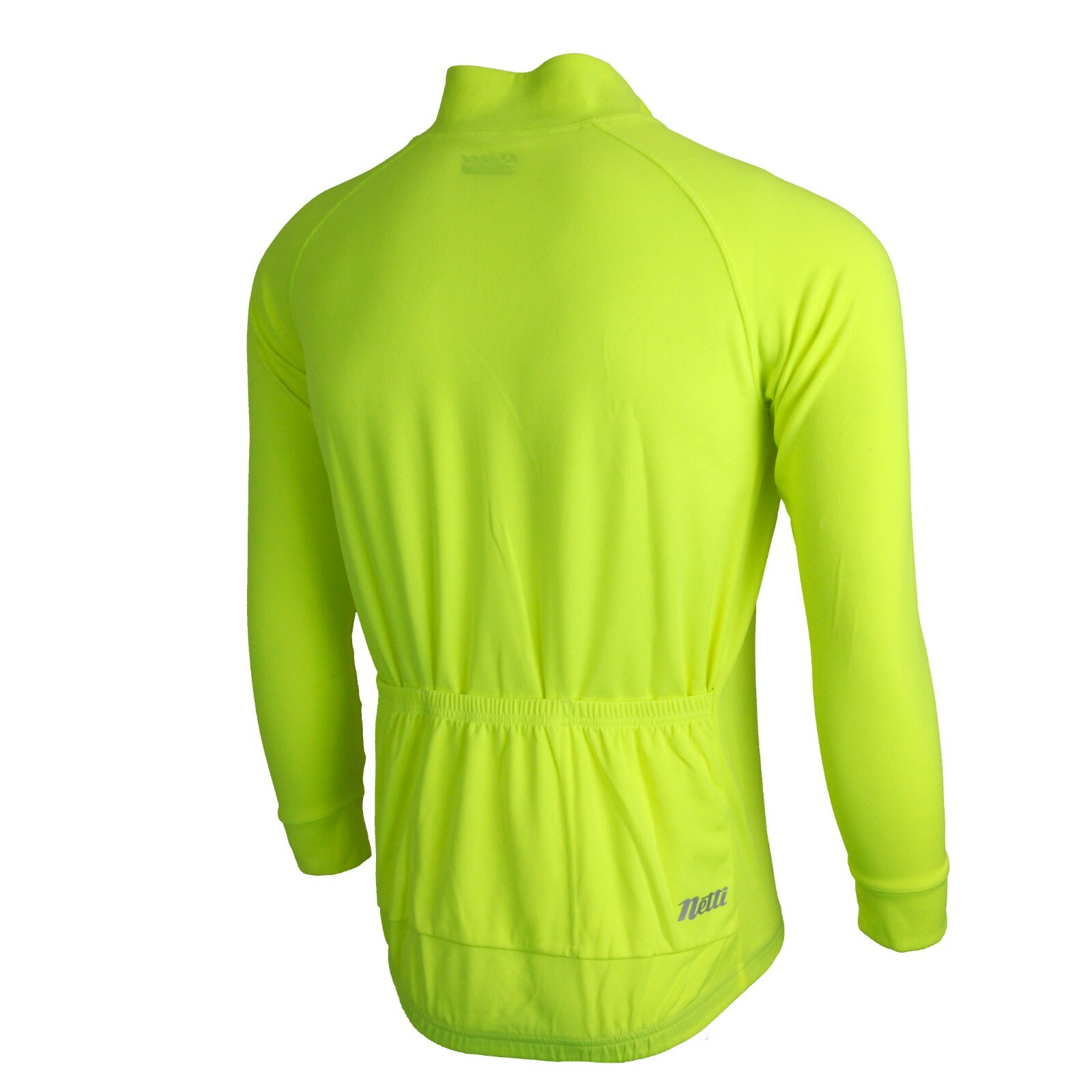 Netti Sunshield Long Sleeve Mens Cycling Jersey UV Protection Black