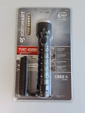 JOBSMART Pro Series TAC-600 LED Flashlight Water Resistant 770 Foot Beam ~ NEW