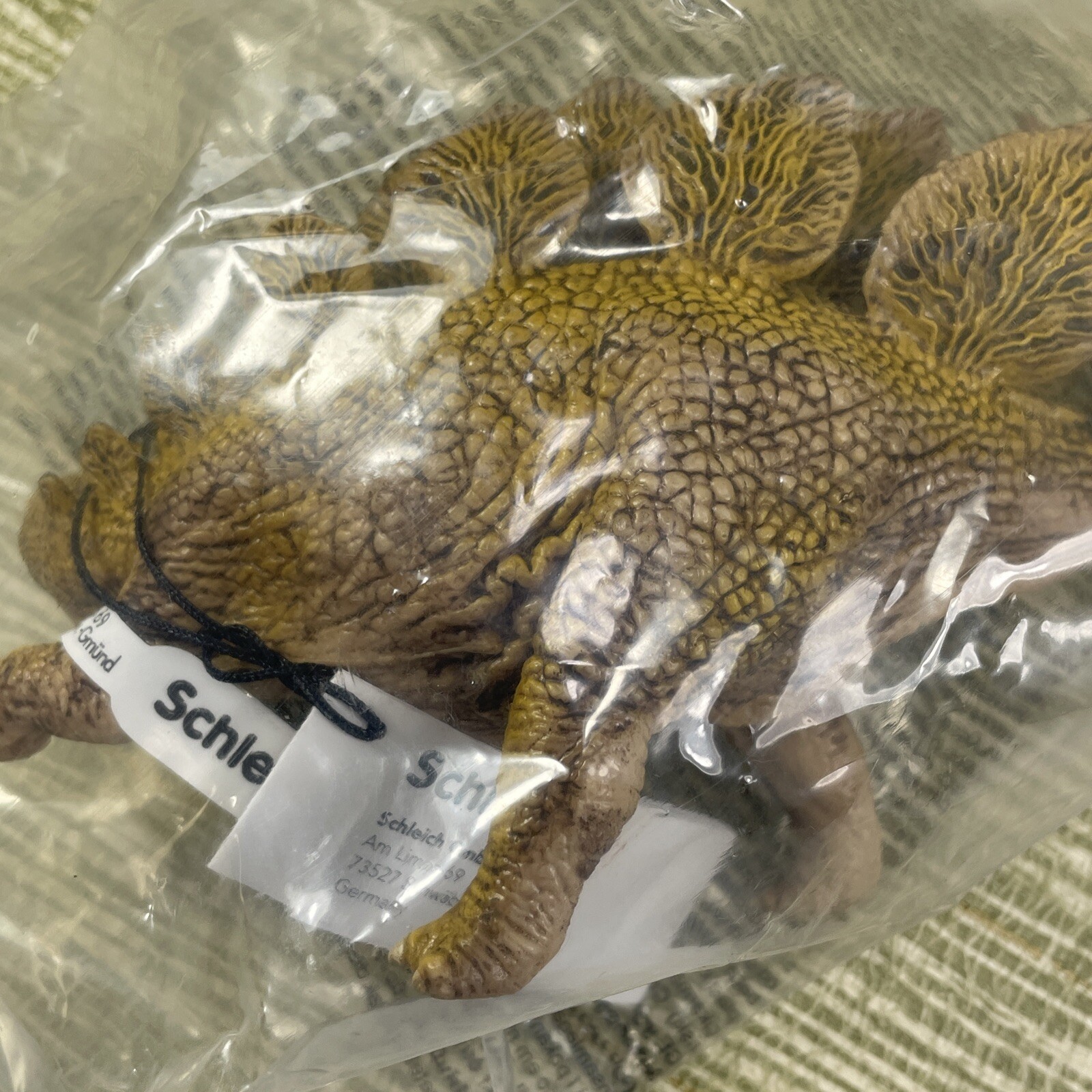 Schleich Dinosaur Stegosaurus Figure 14568 W/ Tags NIP Sealed