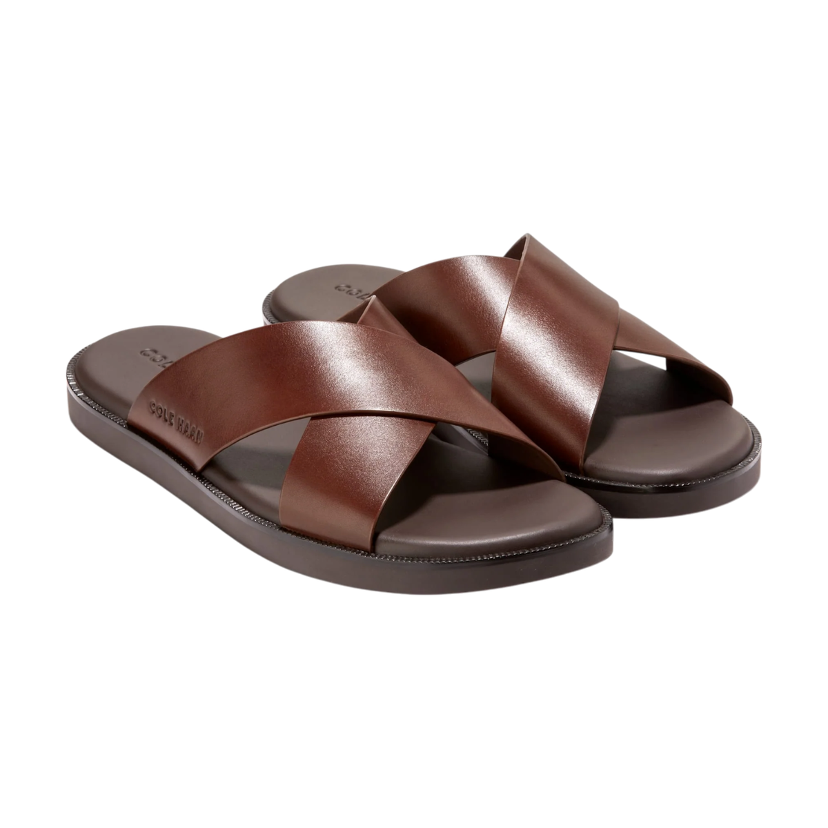 Mens Cole Haan Nantucket Cross Strap - Woodbury Leather  display picture 1
