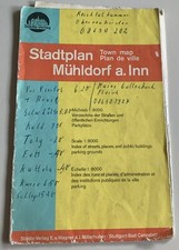 Plan miasta Mühldorf am Inn City-Verlag prawdopodobnie lata 80.