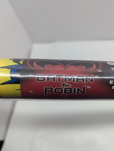 Lotto di tre carte regalo Batman e Robin 1997 vintage - 37,5 piedi quadrati totali - Foto 7 di 9