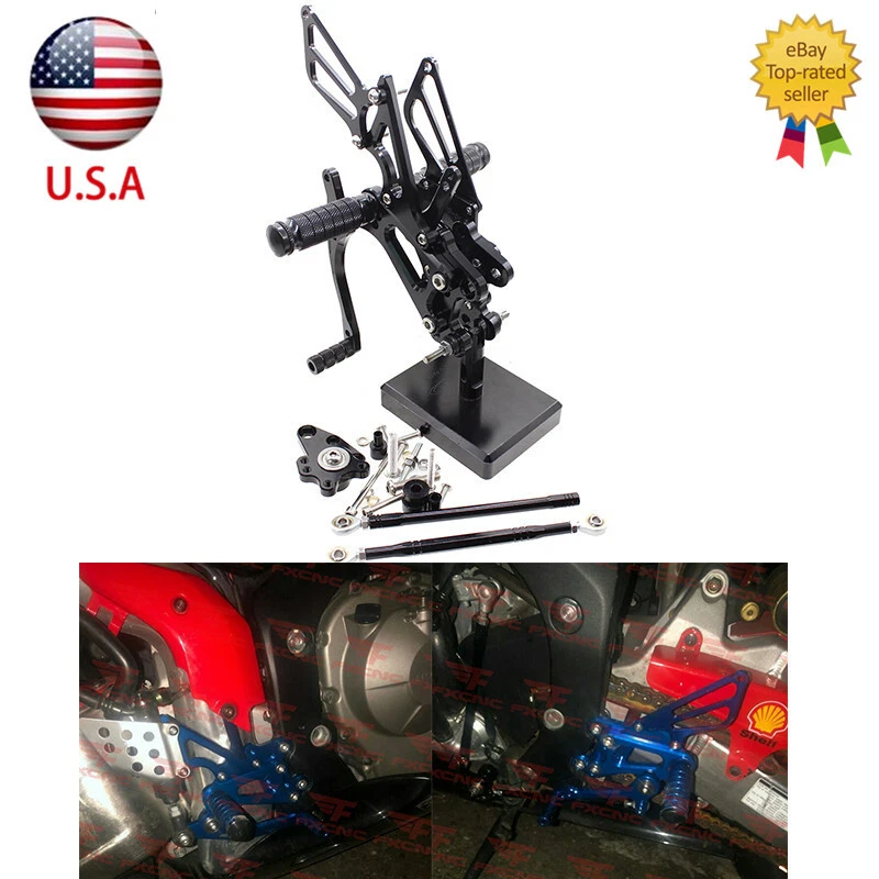 适用于本田 CBR600RR 2003 - 2006 CBR1000RR 2004 - 2007 Rearset Footpeg 后组踏板 — 第 3/4 张图片