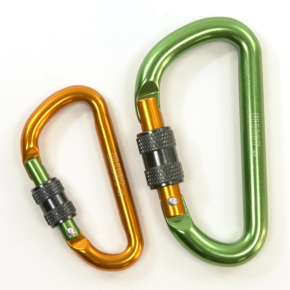 Zubehör Karabiner "Mini 8" oder "Micro 6" mit Schraubsicherung von Elliot
