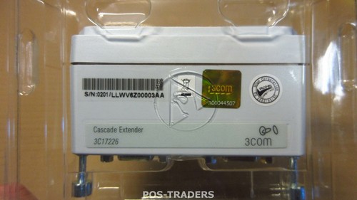 3Com 3C17224 + 3C17226 Extender Modules - PAIR - AS NEW / NEW PLASTIC - Photo 3/3