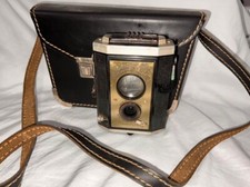 Vintage Brownie Reflex Model Camera with Case Eastman Kodak New York USA C1