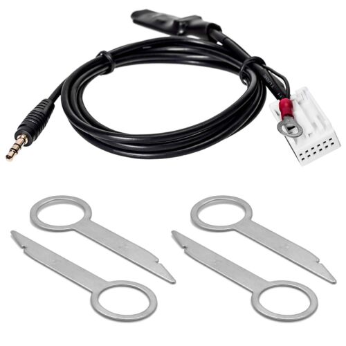 Car Release Clamp Aux Interface Adapter Cable for Rcd 200 300 310 500 - Picture 1 of 3