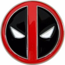 DEADPOOL Logo Metal Enamel BELT BUCKLE