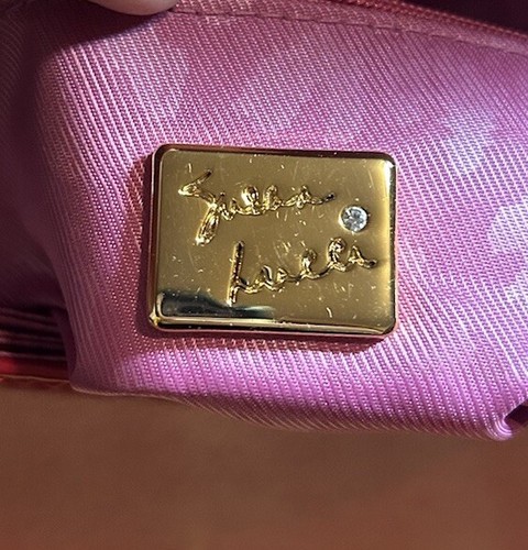 Vintage Susan Lucci Genuine Leather Red Shoulder Bag Purse - Picture 6 of 12
