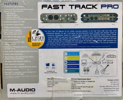 M-Audio Fast Track Pro - Picture 6 of 8