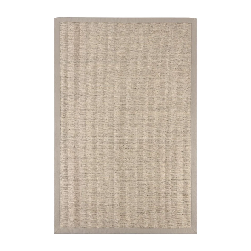 Sisal Teppich | Naturfasern | mit Bordüre aus Baumwolle | Sisalteppich 3 Farben - Bild 4 von 4