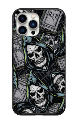 Halloween Grim Reaper Rip for iPhone 14 14 pro 14pro max 13 12 11 Pro Max Case i