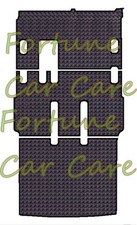 FOR VW Transporter 5 (T 5 SHUTTLE) 2003-15 LWB TAILORED RUBBER MAT in 3, 5mm