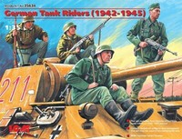 Icm 35634 German Tank Riders (1942-1945) In 1:35 Neu Ovp<