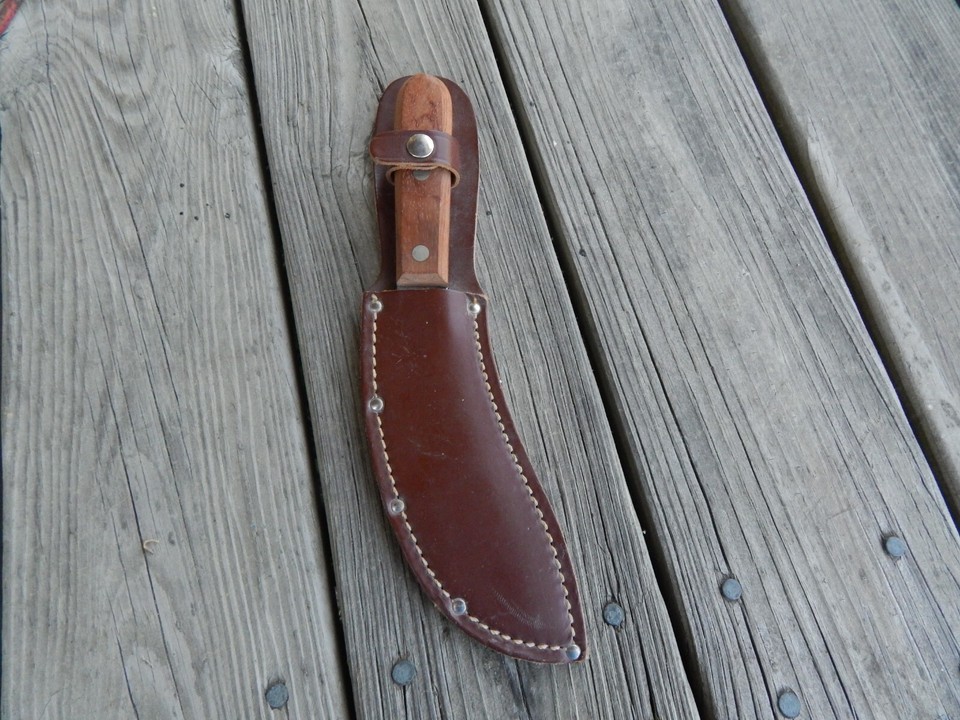 vintage HERTERS Hunter's SKINNER Belt KNIFE w/sheath c.1960's eBay