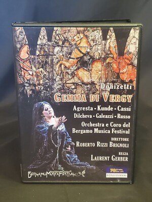 ROBERTO RIZZI BRIGNOLI DONIZETTI: GEMMA DI VERGY [VIDEO] DVD