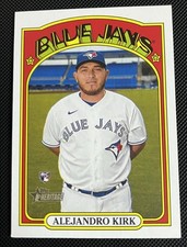 Alejandro Kirk 2021 Topps Heritage #544 Toronto Blue Jays RC Rookie